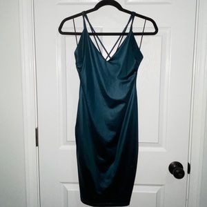Emerald Green Party Dress